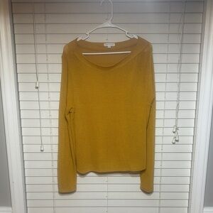 Socialite Mustard Yellow Women's Sweater